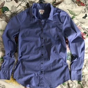 J. Crew Haberdashery blue button down Size XS.